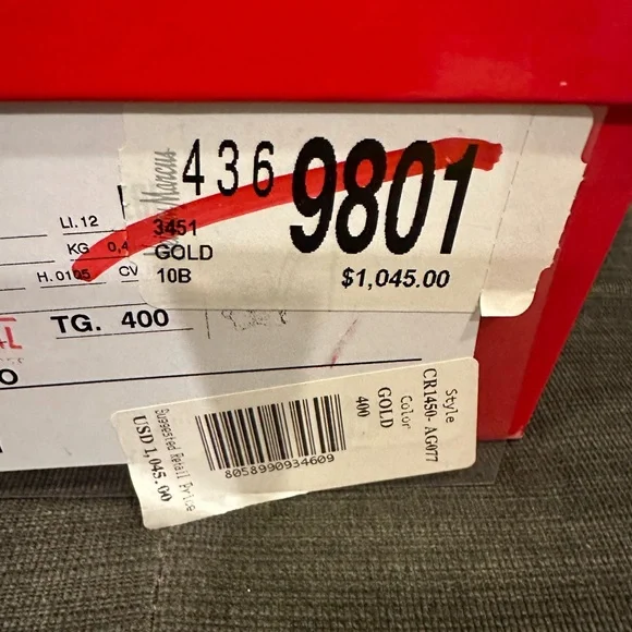 Dolce & Gabbana Gold Sandals - Picture 6 of 6